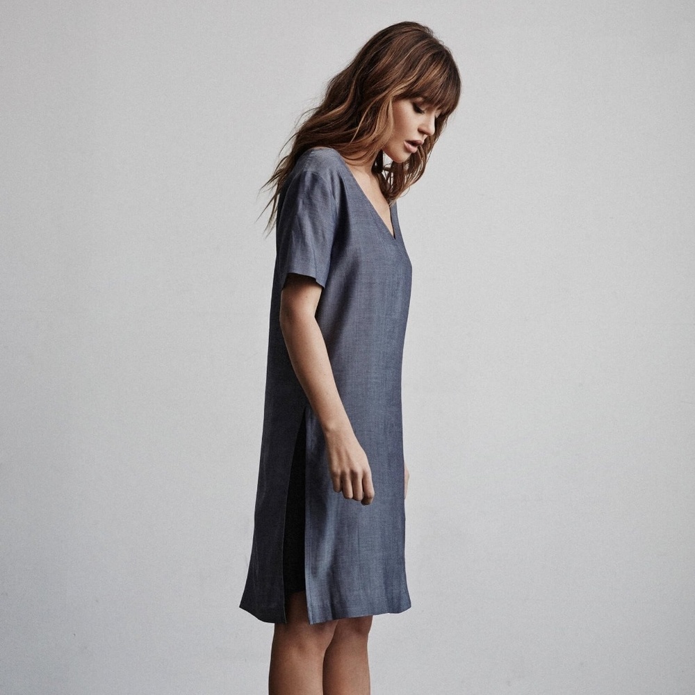 Vetta Capsule The Tunic in Chambray
